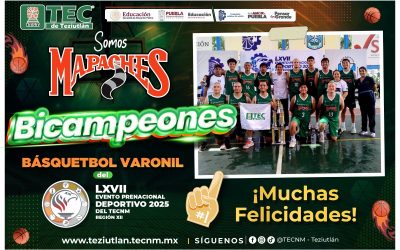 El Tec de Teziutlán se corona bicampeón del Prenacional de Baloncesto 2025Cerro Azul, Veracruz